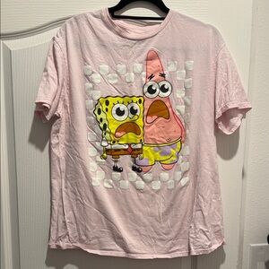 Nickelodeon Pink SpongeBob and Patrick Tee